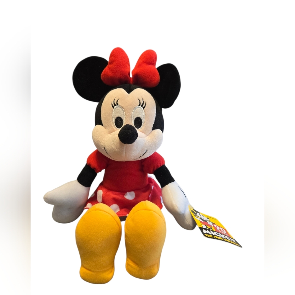 Disney's Minnie Mouse Plush Toy By Khol's Care's 15.5” With Tags DISNEY 90 YEARS